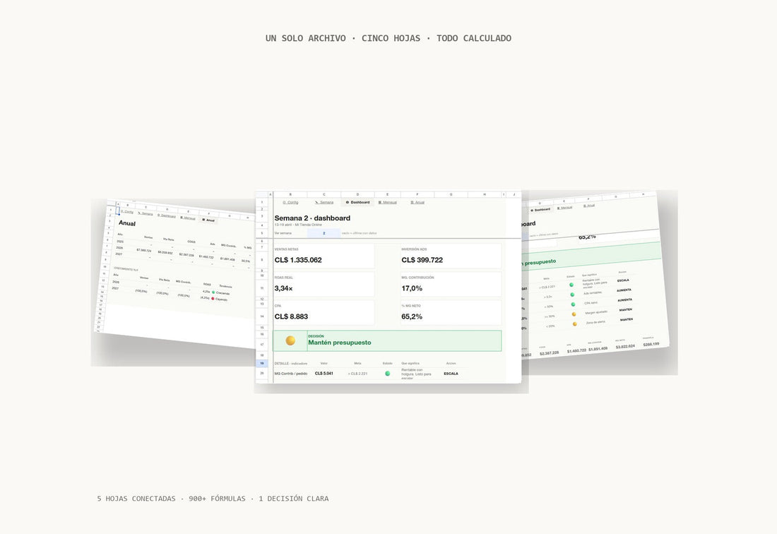 Excel vs Lifetimely vs SaaS: qué tracker conviene a cada tipo de tienda