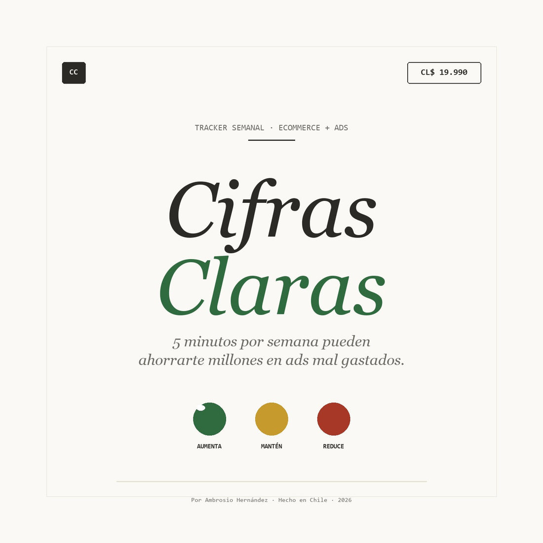Cuánto invertir en Meta Ads según tu facturación (guía Chile 2026)